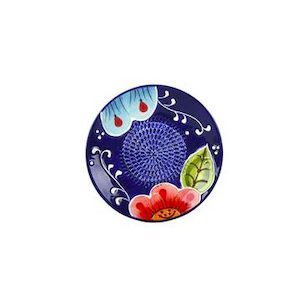 Kerámia fokhagyma reszelő (kék/kék)