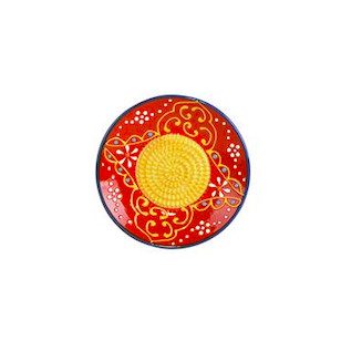 Kerámia fokhagyma reszelő (piros/sárga)