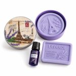 Levendulás szappan csomag, Levendulás Illóolajjal 10ml)